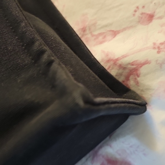 Vintage Hermes Black and Grey Canvas Tote Bag in Sz Large - Picture 12 of 16